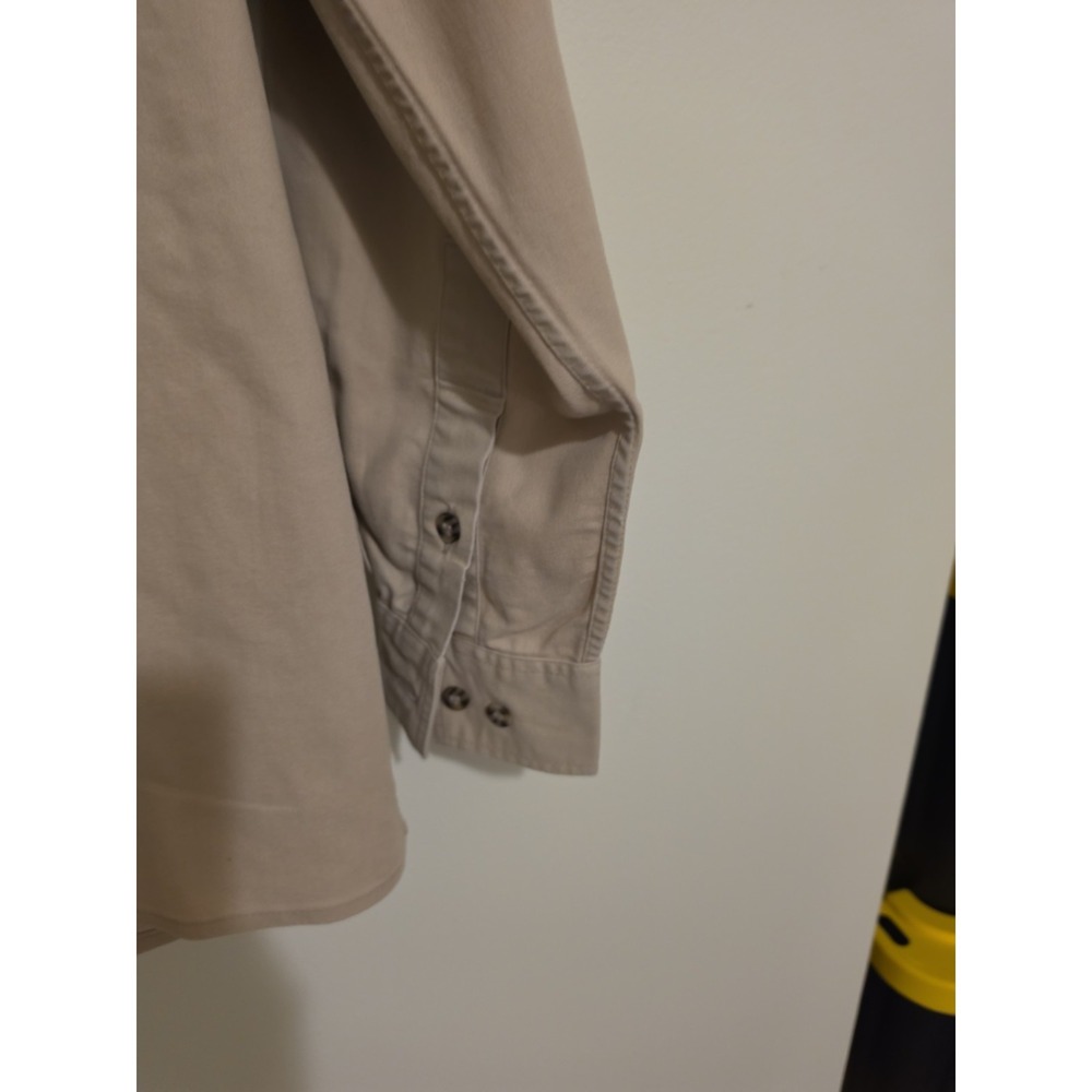 Tilley Endurables Vintage Safari Shirt Men's Medium Khaki Beige - Picture 5 of 11